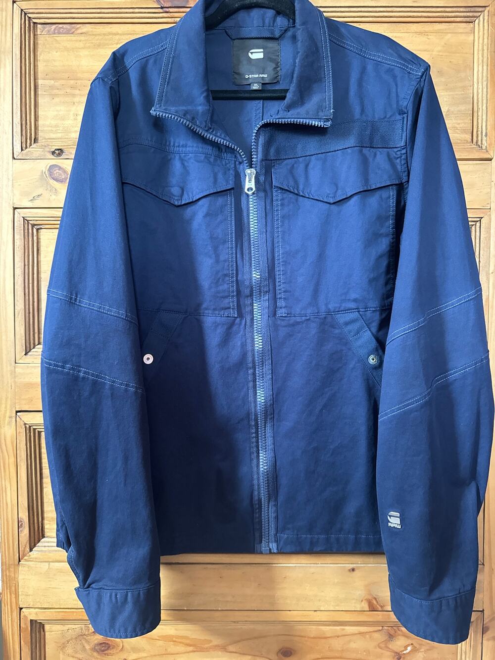 G-Star Raw Navy Deline Overshirt Jacket XL